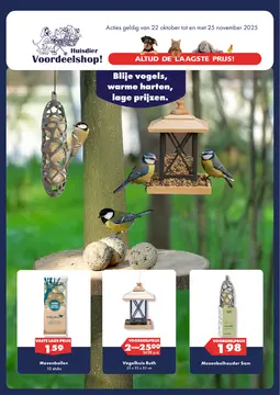 Huisdiervoordeelshop folder voorblad