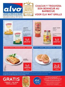 Alvo couverture de brochure