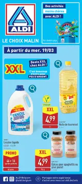 ALDI couverture de brochure