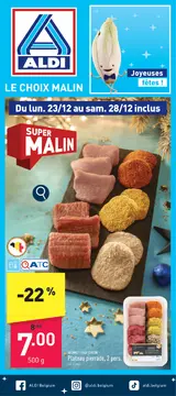 ALDI couverture de brochure