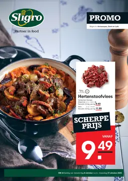 Sligro folder voorblad