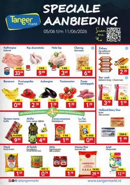 Tanger Markt folder voorblad