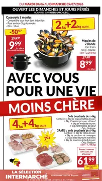 Intermarché couverture de brochure