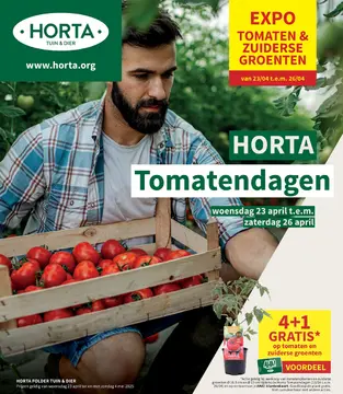 Horta folder voorblad