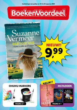 BoekenVoordeel folder voorblad