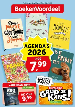 BoekenVoordeel folder voorblad