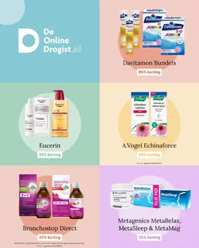 De Online Drogist folder voorblad