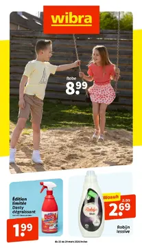 Wibra couverture de brochure