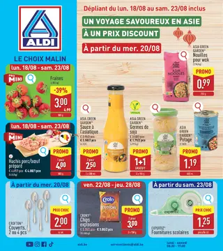 ALDI couverture de brochure