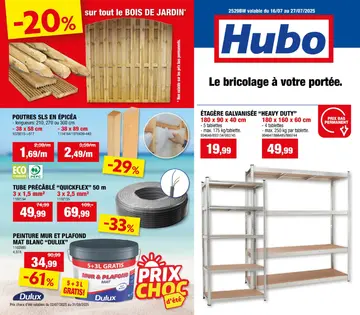 Hubo couverture de brochure