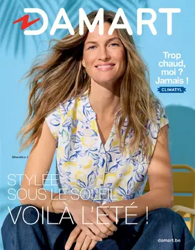 Damart couverture de brochure