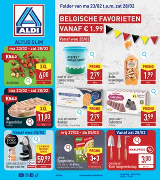 ALDI folder voorblad