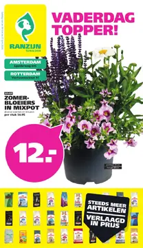 Ranzijn tuin & dier folder voorblad