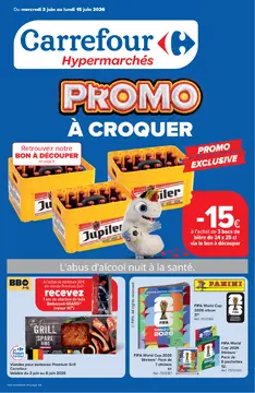 Carrefour couverture de brochure