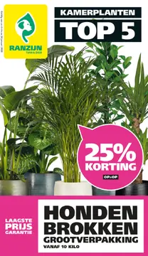 Ranzijn tuin & dier folder voorblad