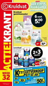 Kruidvat folder voorblad