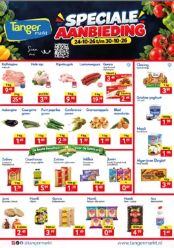 Tanger Markt folder voorblad