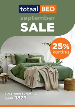 totaalBED folder voorblad