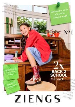 Ziengs Schoenen folder voorblad