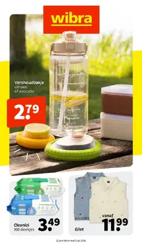 Wibra folder voorblad