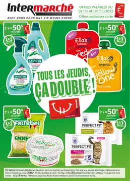 Intermarché couverture de brochure