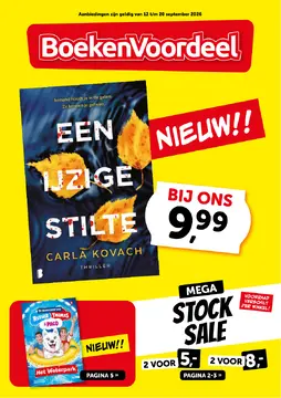 BoekenVoordeel folder voorblad