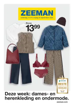 Zeeman folder voorblad