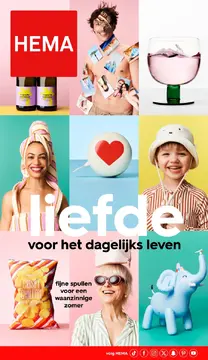 HEMA folder voorblad