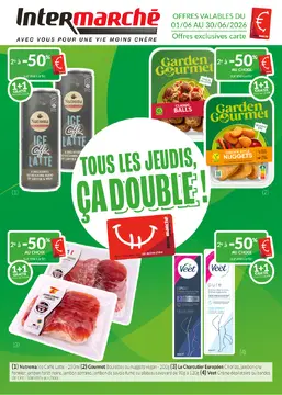 Intermarché couverture de brochure