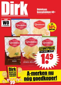 Dirk Weekaanbiedingen  folder voorblad