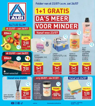 ALDI folder voorblad
