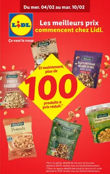 Lidl couverture de brochure
