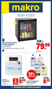 Makro folder voorblad