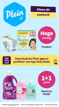 Plein.be folder voorblad