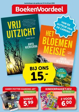 BoekenVoordeel folder voorblad