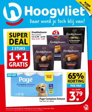 Hoogvliet folder voorblad
