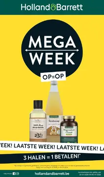 Holland & Barrett folder voorblad