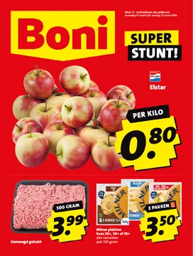 Boni folder voorblad