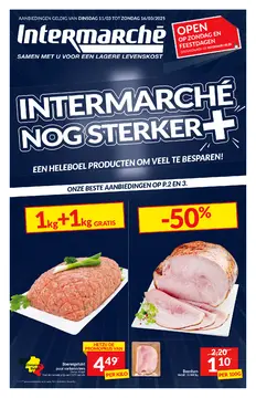 Intermarché folder voorblad