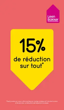 Leen Bakker couverture de brochure