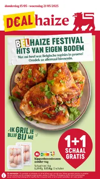 Delhaize folder voorblad