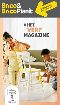 Brico verf magazine folder voorblad