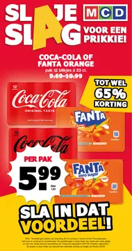 MCD Supermarkt folder voorblad