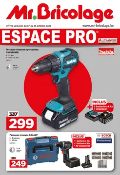Mr.Bricolage couverture de brochure
