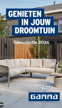 GAMMA Tuin Deco folder voorblad