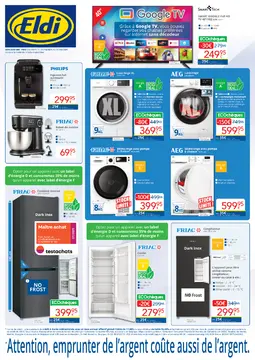 Eldi couverture de brochure