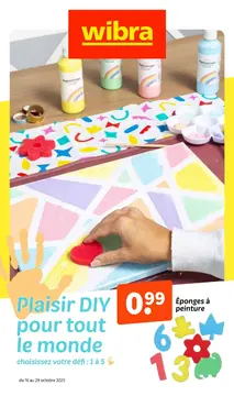 Wibra couverture de brochure
