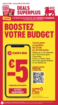 Delhaize couverture de brochure