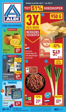 ALDI folder voorblad