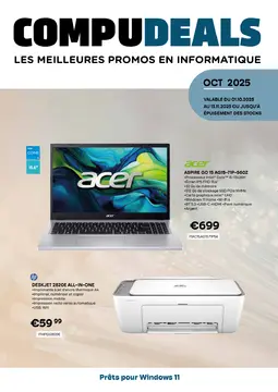 CompuDeals couverture de brochure